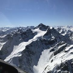 Verortung via Georeferenzierung der Kamera: Aufgenommen in der Nähe von Gemeinde Flirsch, Österreich in 3100 Meter